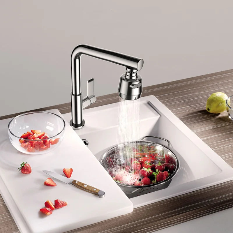 2/3Mode Faucet Extender 360Degree Rotatable Faucet Nozzle Adapter Home Water Saving Bubbler Kitchen Bathroom Faucet Accessories