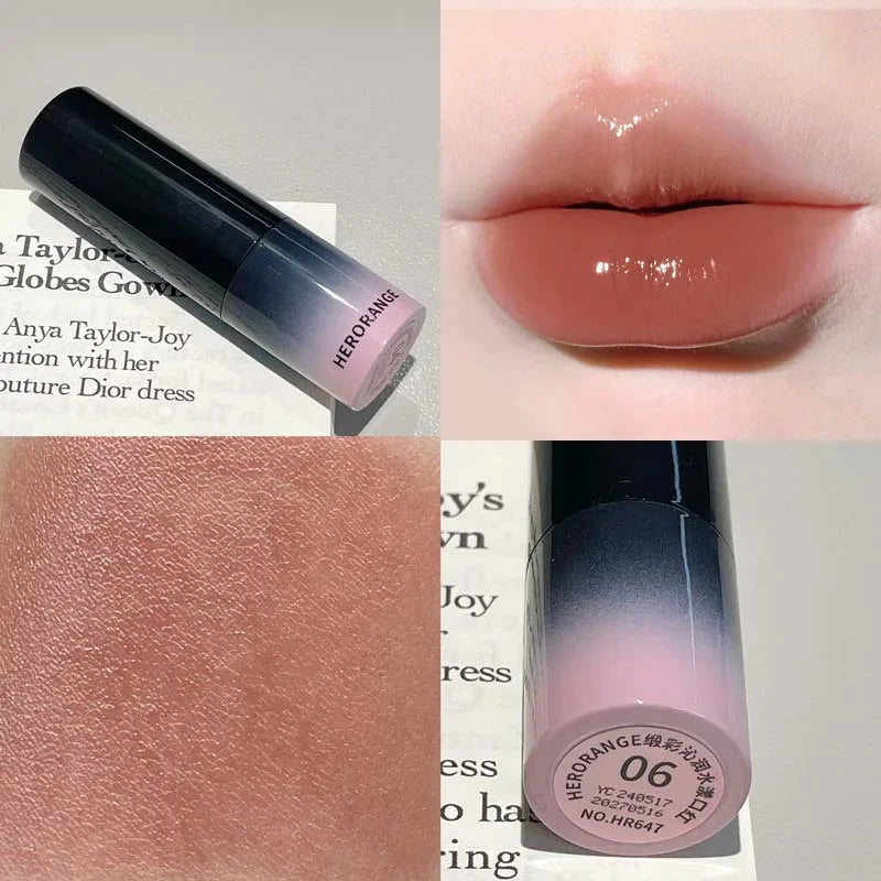 Mirror Lips Plumping Moisturizing Lipstick Natural Lasting Nourish Water Gloss Lip Gloss Lipstick Stick Korean Make Up Cosmetics