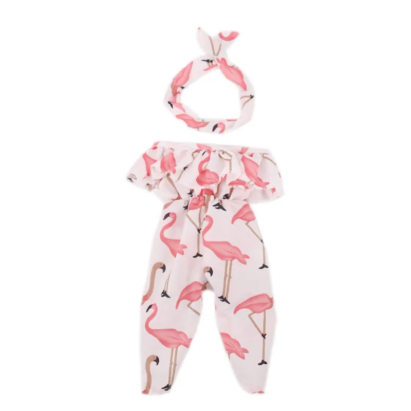 2 Pcs/Set Animal Pajamas Suit For 43 Cm Born Baby Reborn Doll Clothes Accessories 18 Inch Doll Girls Toys Our Generation Nenuco