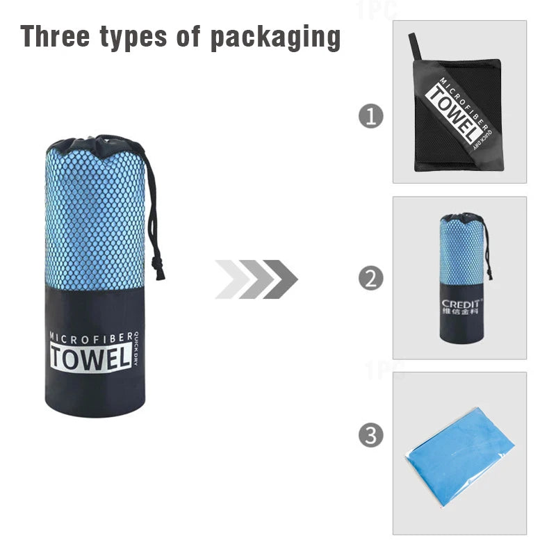 Microfiber Quick Dry Sports Beach Towel Outdoor Thick Travel Gymnastics Fitness Jogging Swimming Yoga Naturehike Sea Big Towel