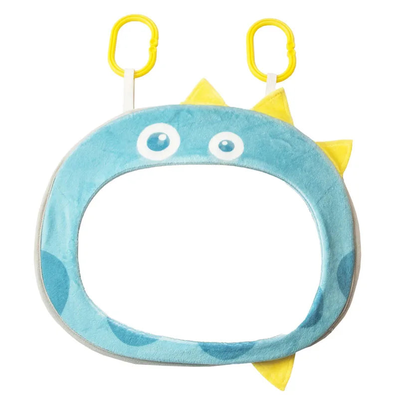 Black White View Back Seat Mirror Baby Car Mirror Safety Seat Headrest Rearview Mirror Baby Facing Rear Ward Car Kids Monitor