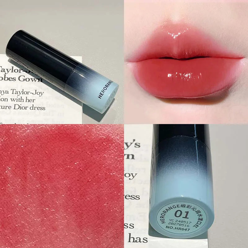 Mirror Lips Plumping Moisturizing Lipstick Natural Lasting Nourish Water Gloss Lip Gloss Lipstick Stick Korean Make Up Cosmetics
