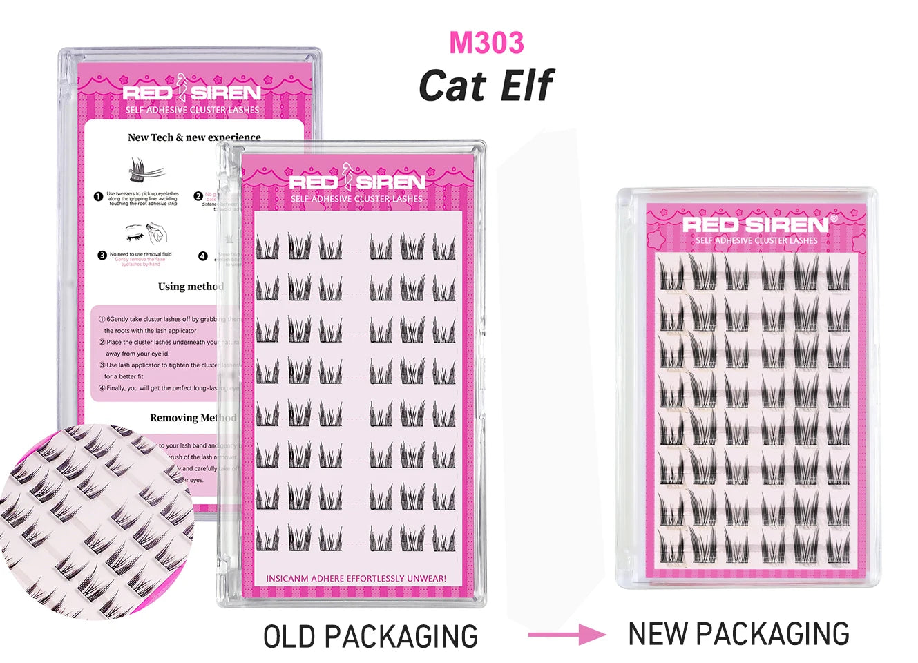 Self Adhesive Bottom Lashes No Glue Needed Reusable Under Eyelash Korean / Makeup DIY Individual Manga Lash Clusters