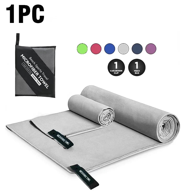 Microfiber Quick Dry Sports Beach Towel Outdoor Thick Travel Gymnastics Fitness Jogging Swimming Yoga Naturehike Sea Big Towel