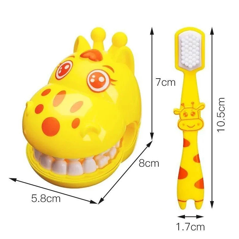 1/9pcs Montessori Educational Toys for Children Early Learning Doctors Role Play Kids Intelligence Brushing Tooth Teaching Aids