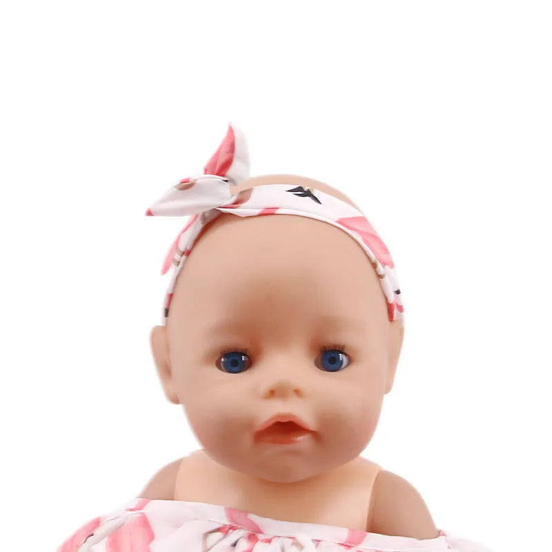 2 Pcs/Set Animal Pajamas Suit For 43 Cm Born Baby Reborn Doll Clothes Accessories 18 Inch Doll Girls Toys Our Generation Nenuco