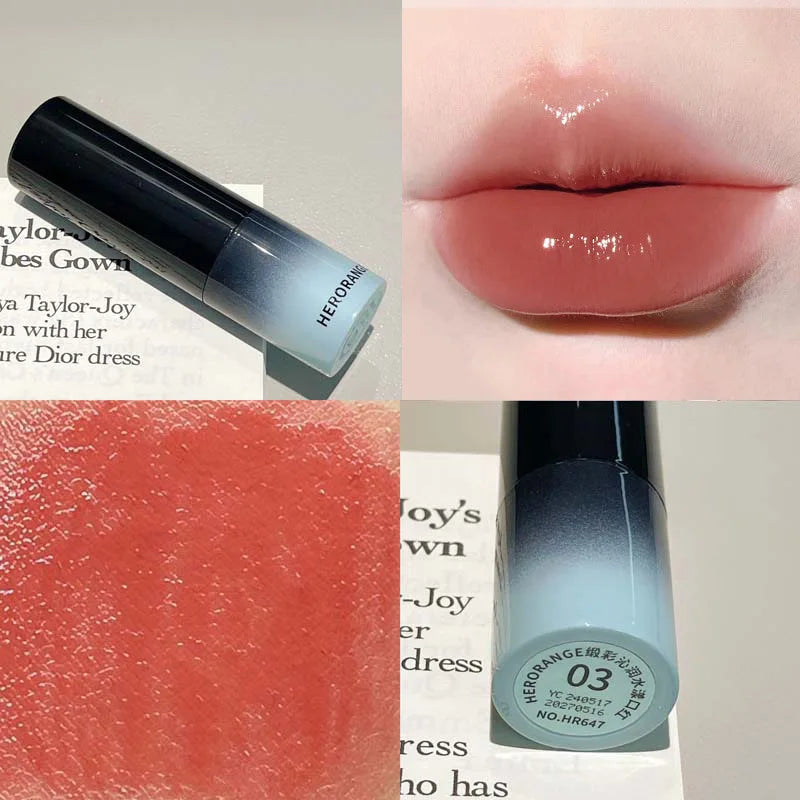 Mirror Lips Plumping Moisturizing Lipstick Natural Lasting Nourish Water Gloss Lip Gloss Lipstick Stick Korean Make Up Cosmetics