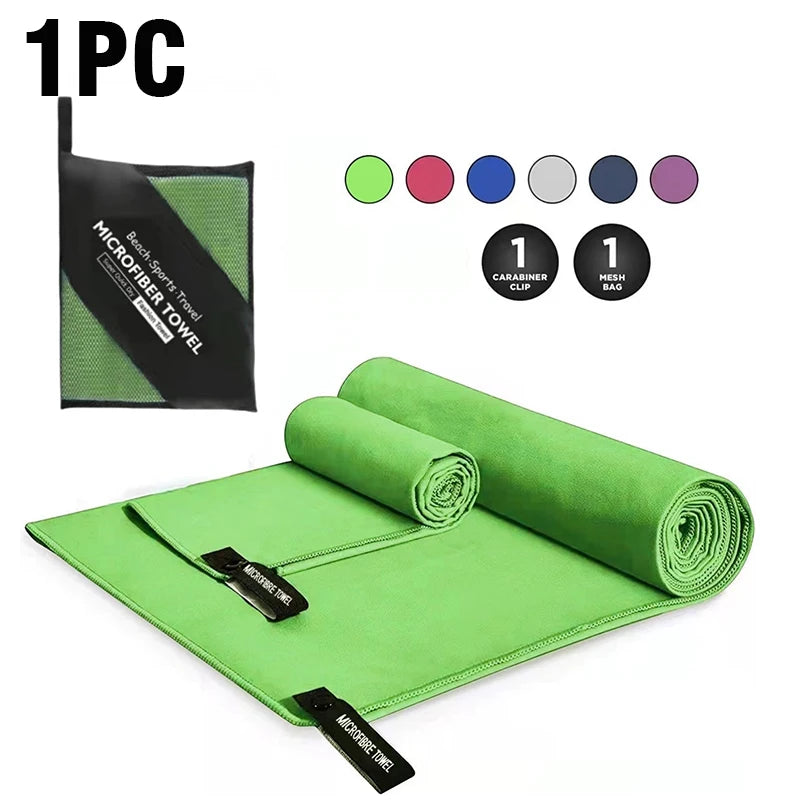 Microfiber Quick Dry Sports Beach Towel Outdoor Thick Travel Gymnastics Fitness Jogging Swimming Yoga Naturehike Sea Big Towel