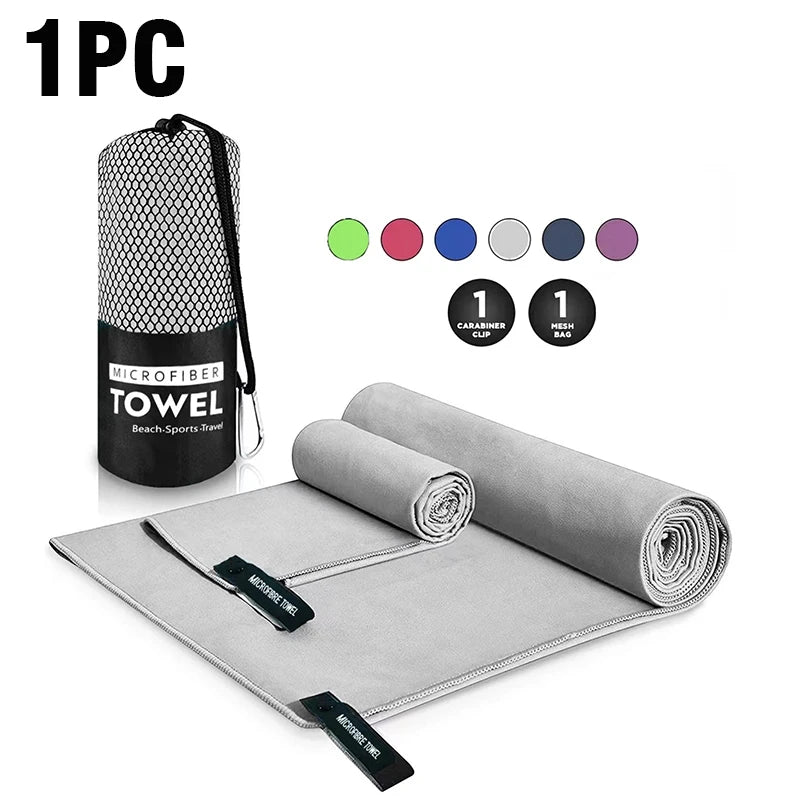 Microfiber Quick Dry Sports Beach Towel Outdoor Thick Travel Gymnastics Fitness Jogging Swimming Yoga Naturehike Sea Big Towel