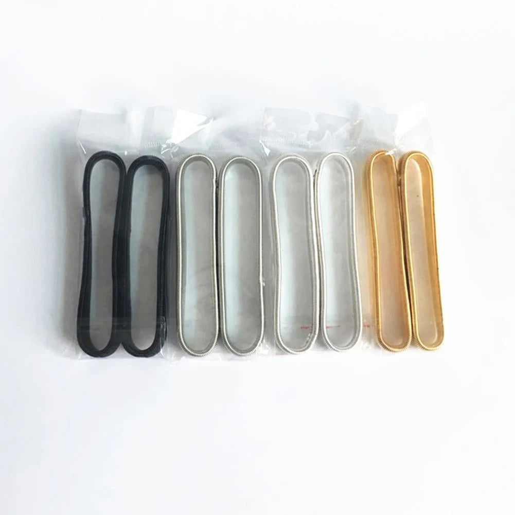 2pc Unisex Elasticated Shirt Sleeve Holder Adjustable Arm Cuffs Bands Stretchy Elastic Metal Sleeve Garters Clothing Accessories