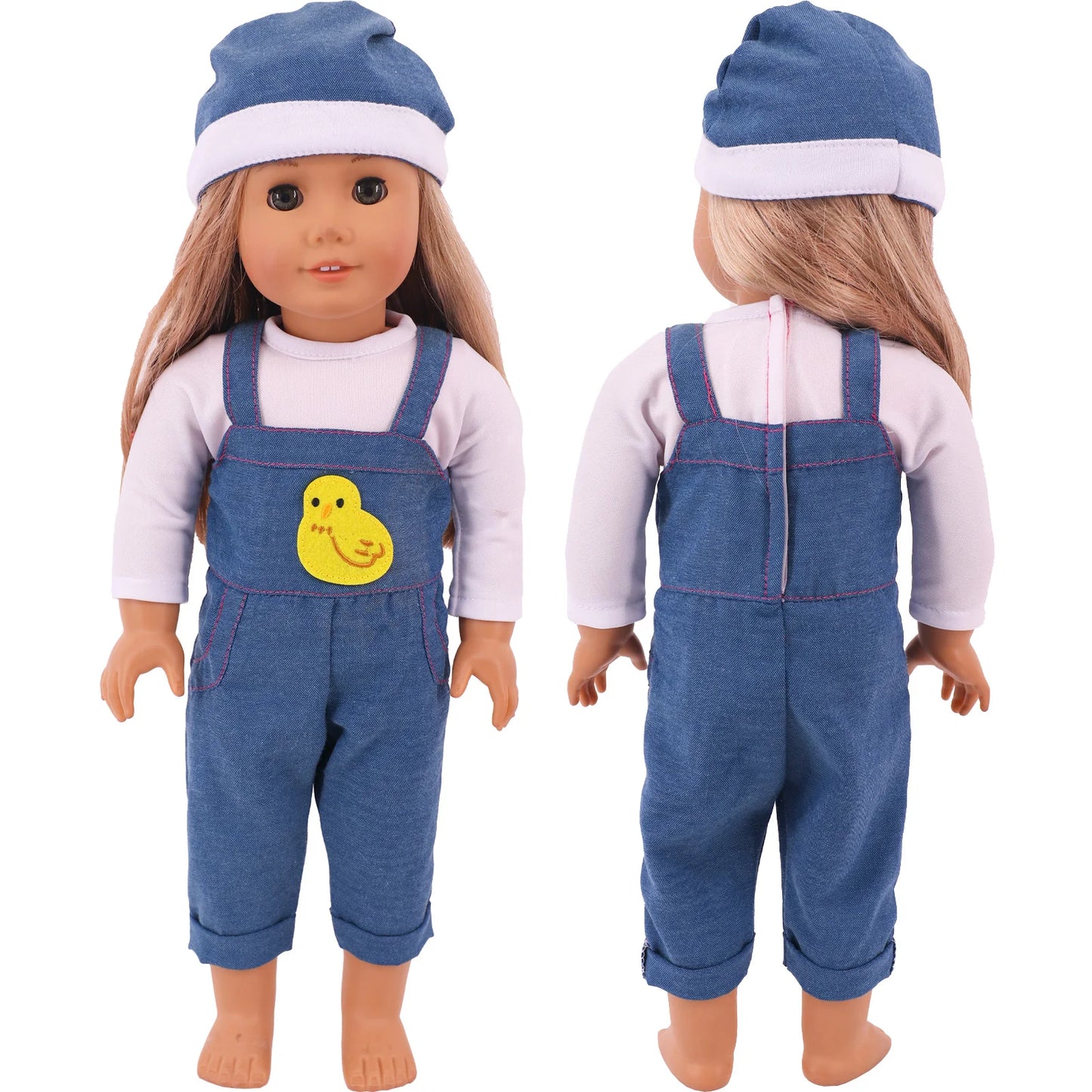 2 Pcs/Set Animal Pajamas Suit For 43 Cm Born Baby Reborn Doll Clothes Accessories 18 Inch Doll Girls Toys Our Generation Nenuco