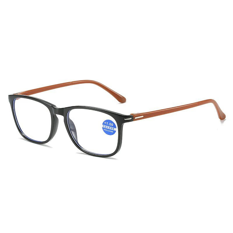 Reading Glasses Men Women Vintage Anti Blue Light Presbyopic Eyeglasses Round Full Frame Eyewear +1.0+1.5+2.0+2.5 +4.0