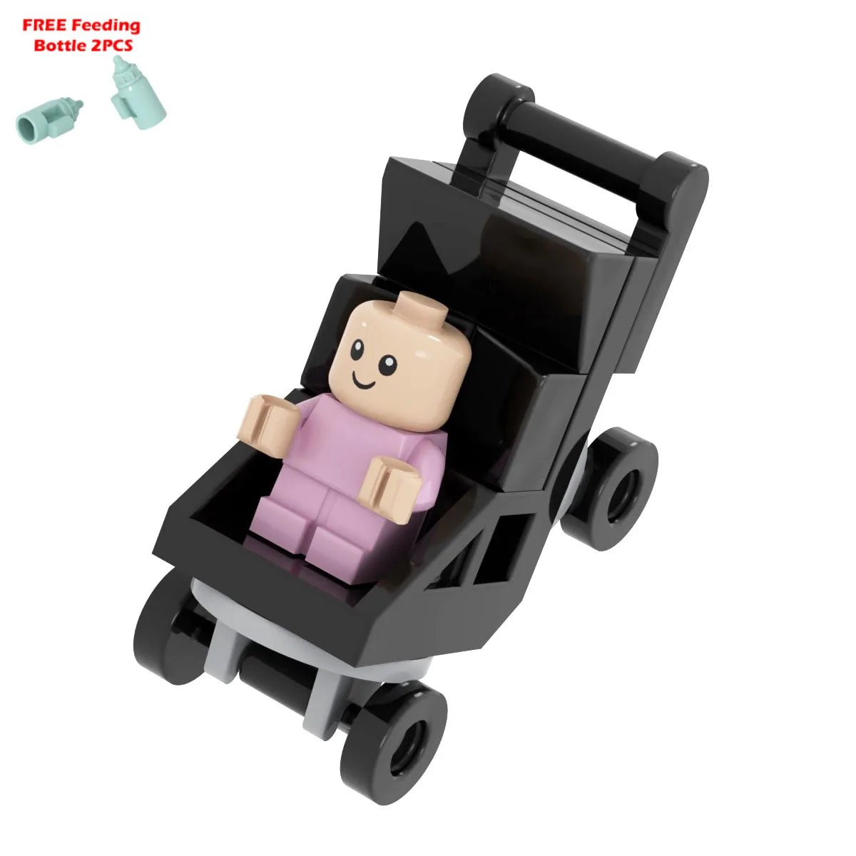 Infant Baby MOC Building Blocks Toys Kids Collection Souvenir Gift Pretend Play Decoration Boy Girl City 25128 24581