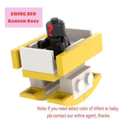 Infant Baby MOC Building Blocks Toys Kids Collection Souvenir Gift Pretend Play Decoration Boy Girl City 25128 24581