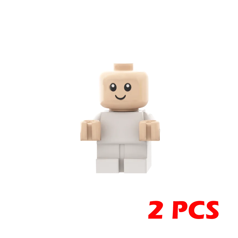 Infant Baby MOC Building Blocks Toys Kids Collection Souvenir Gift Pretend Play Decoration Boy Girl City 25128 24581