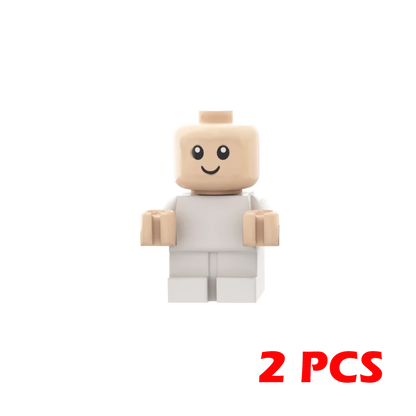 Infant Baby MOC Building Blocks Toys Kids Collection Souvenir Gift Pretend Play Decoration Boy Girl City 25128 24581
