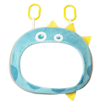 Black White View Back Seat Mirror Baby Car Mirror Safety Seat Headrest Rearview Mirror Baby Facing Rear Ward Car Kids Monitor