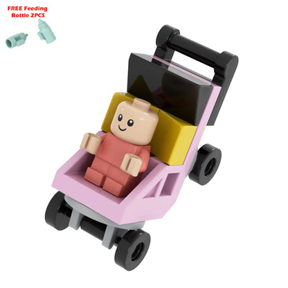 Infant Baby MOC Building Blocks Toys Kids Collection Souvenir Gift Pretend Play Decoration Boy Girl City 25128 24581