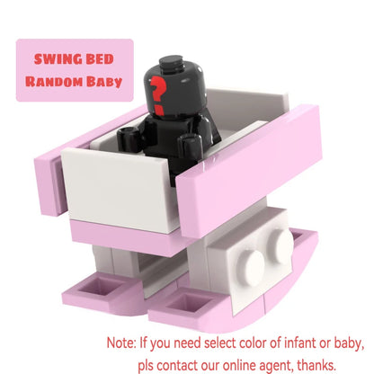 Infant Baby MOC Building Blocks Toys Kids Collection Souvenir Gift Pretend Play Decoration Boy Girl City 25128 24581