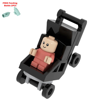Infant Baby MOC Building Blocks Toys Kids Collection Souvenir Gift Pretend Play Decoration Boy Girl City 25128 24581