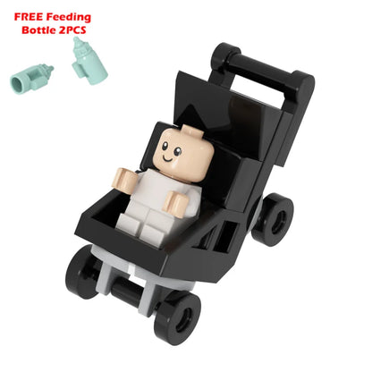 Infant Baby MOC Building Blocks Toys Kids Collection Souvenir Gift Pretend Play Decoration Boy Girl City 25128 24581