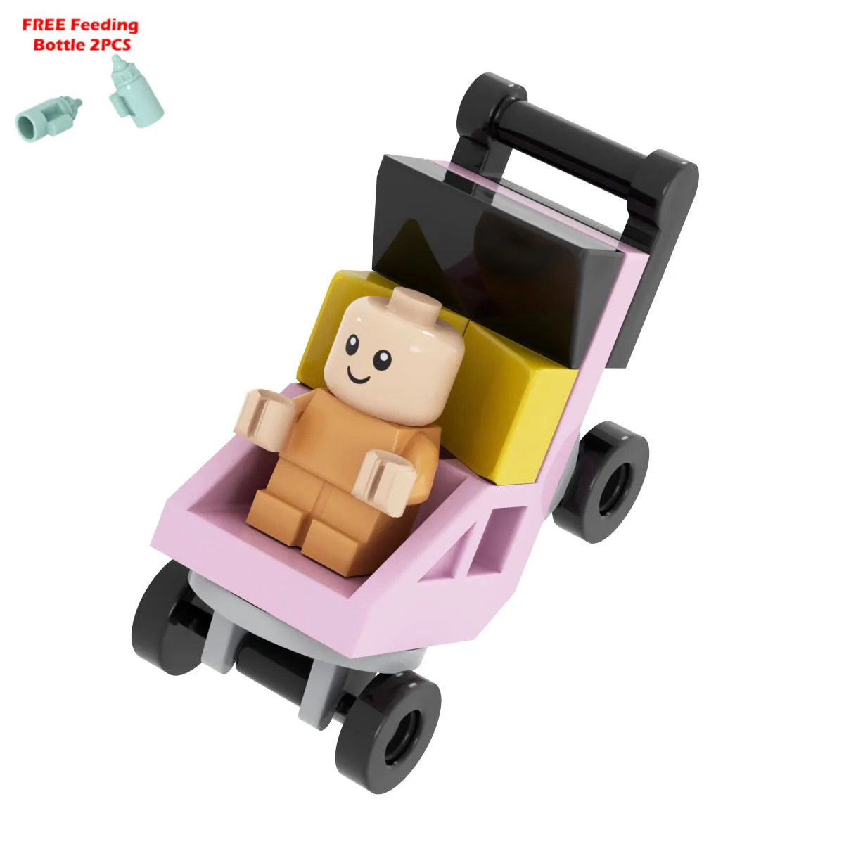 Infant Baby MOC Building Blocks Toys Kids Collection Souvenir Gift Pretend Play Decoration Boy Girl City 25128 24581