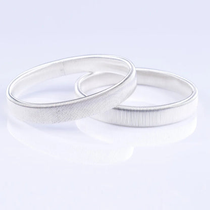 2pc Unisex Elasticated Shirt Sleeve Holder Adjustable Arm Cuffs Bands Stretchy Elastic Metal Sleeve Garters Clothing Accessories