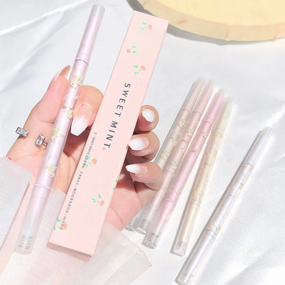 Mulitfuntional Double Ended Lying Silkworm Pencil Highlighter Makeup Pen Nude Liquid Contour Liner Eye Brightener Make Up Stick