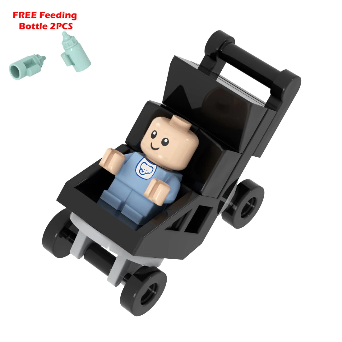 Infant Baby MOC Building Blocks Toys Kids Collection Souvenir Gift Pretend Play Decoration Boy Girl City 25128 24581