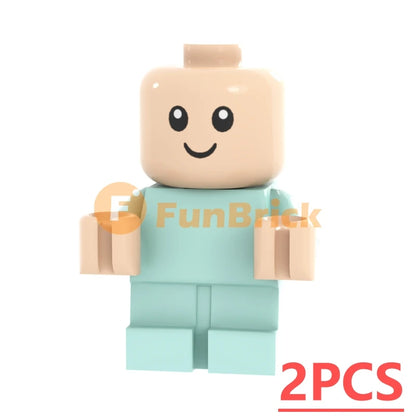 Infant Baby MOC Building Blocks Toys Kids Collection Souvenir Gift Pretend Play Decoration Boy Girl City 25128 24581