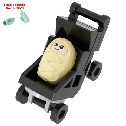 Infant Baby MOC Building Blocks Toys Kids Collection Souvenir Gift Pretend Play Decoration Boy Girl City 25128 24581