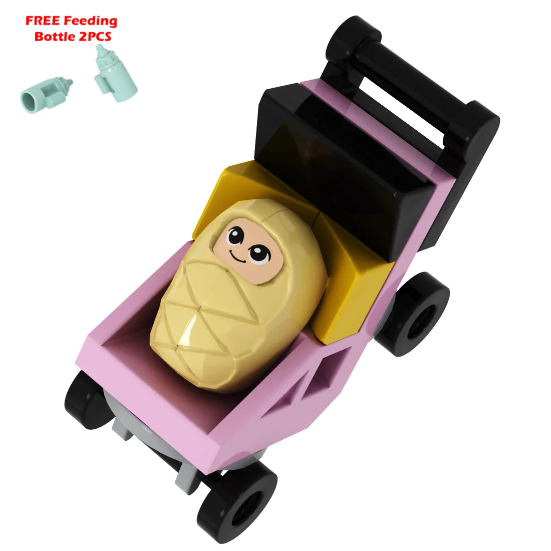 Infant Baby MOC Building Blocks Toys Kids Collection Souvenir Gift Pretend Play Decoration Boy Girl City 25128 24581