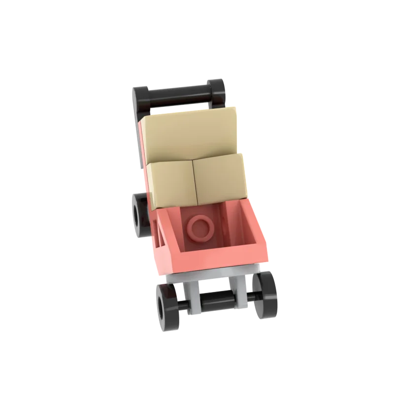 Infant Baby MOC Building Blocks Toys Kids Collection Souvenir Gift Pretend Play Decoration Boy Girl City 25128 24581