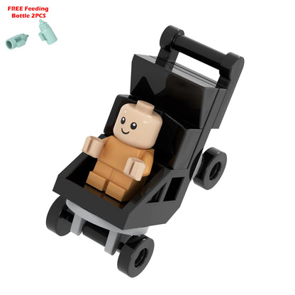 Infant Baby MOC Building Blocks Toys Kids Collection Souvenir Gift Pretend Play Decoration Boy Girl City 25128 24581