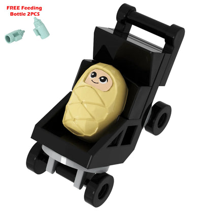 Infant Baby MOC Building Blocks Toys Kids Collection Souvenir Gift Pretend Play Decoration Boy Girl City 25128 24581