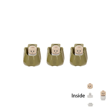 Infant Baby MOC Building Blocks Toys Kids Collection Souvenir Gift Pretend Play Decoration Boy Girl City 25128 24581
