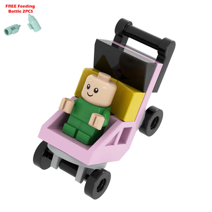 Infant Baby MOC Building Blocks Toys Kids Collection Souvenir Gift Pretend Play Decoration Boy Girl City 25128 24581