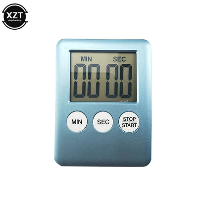Magnetic Kitchen Timer Digital Cooking Baking LCD Count Down Up Loud Alarm Countdown Alarm Magnet Clock Sleep Clock Kitchen Sup