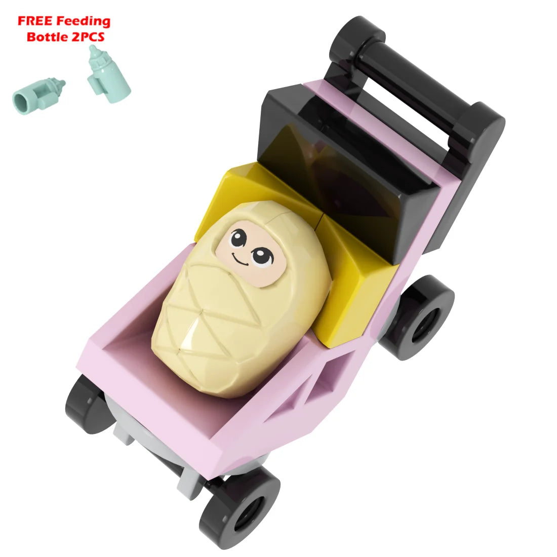 Infant Baby MOC Building Blocks Toys Kids Collection Souvenir Gift Pretend Play Decoration Boy Girl City 25128 24581
