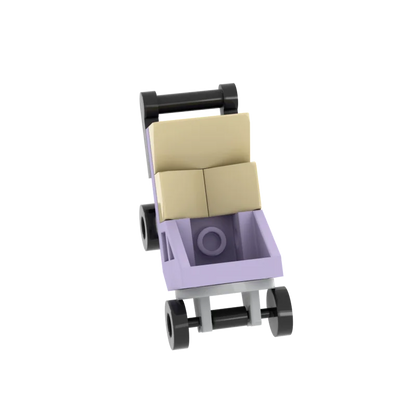 Infant Baby MOC Building Blocks Toys Kids Collection Souvenir Gift Pretend Play Decoration Boy Girl City 25128 24581