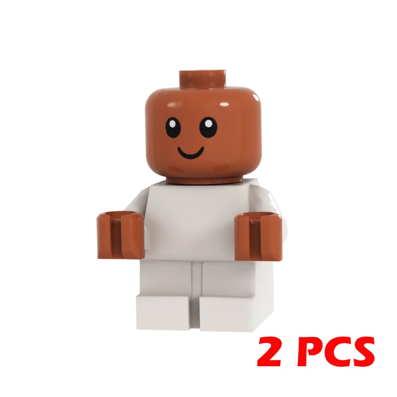 Infant Baby MOC Building Blocks Toys Kids Collection Souvenir Gift Pretend Play Decoration Boy Girl City 25128 24581