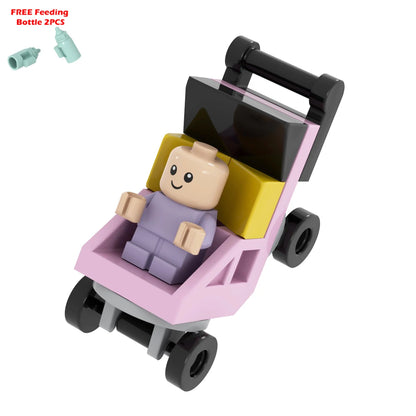 Infant Baby MOC Building Blocks Toys Kids Collection Souvenir Gift Pretend Play Decoration Boy Girl City 25128 24581