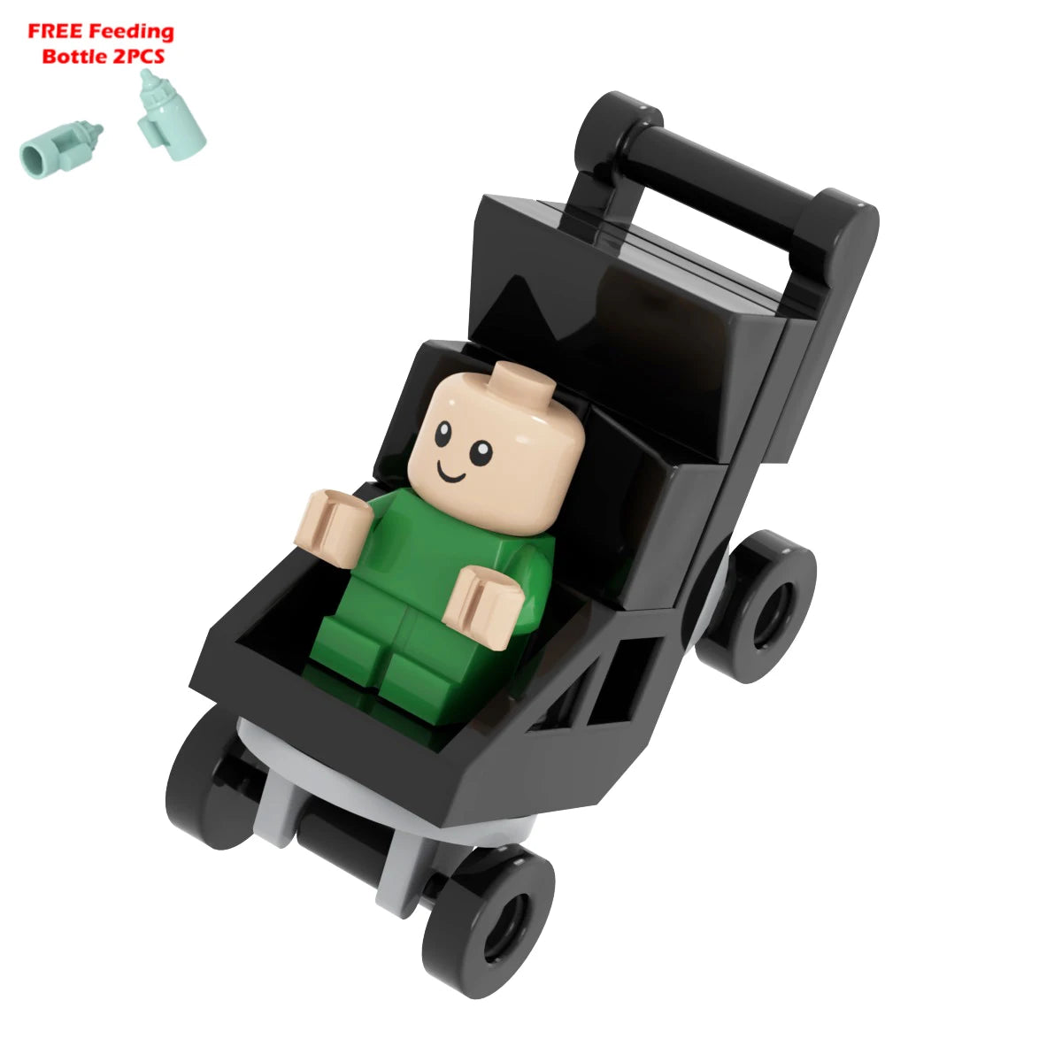 Infant Baby MOC Building Blocks Toys Kids Collection Souvenir Gift Pretend Play Decoration Boy Girl City 25128 24581