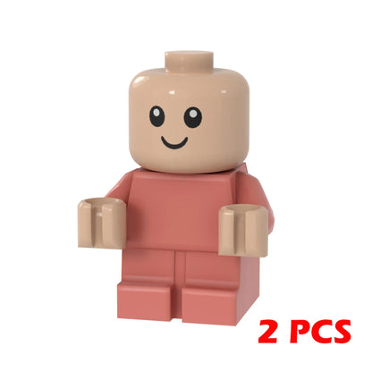 Infant Baby MOC Building Blocks Toys Kids Collection Souvenir Gift Pretend Play Decoration Boy Girl City 25128 24581