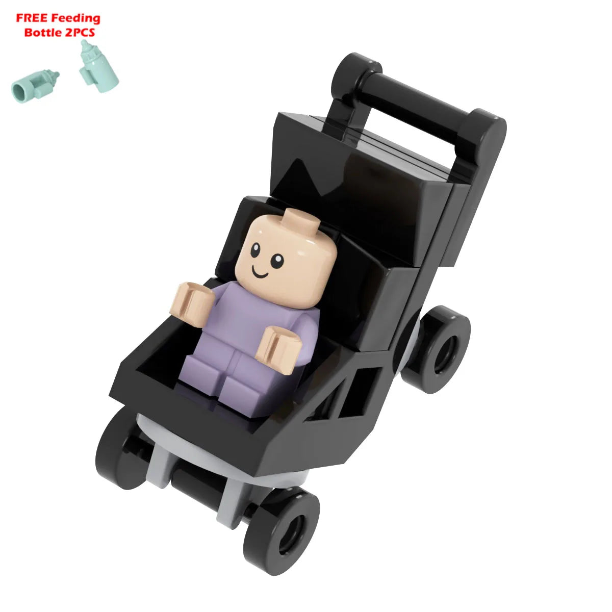 Infant Baby MOC Building Blocks Toys Kids Collection Souvenir Gift Pretend Play Decoration Boy Girl City 25128 24581