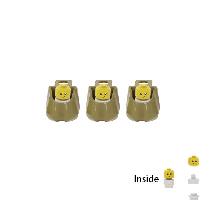 Infant Baby MOC Building Blocks Toys Kids Collection Souvenir Gift Pretend Play Decoration Boy Girl City 25128 24581