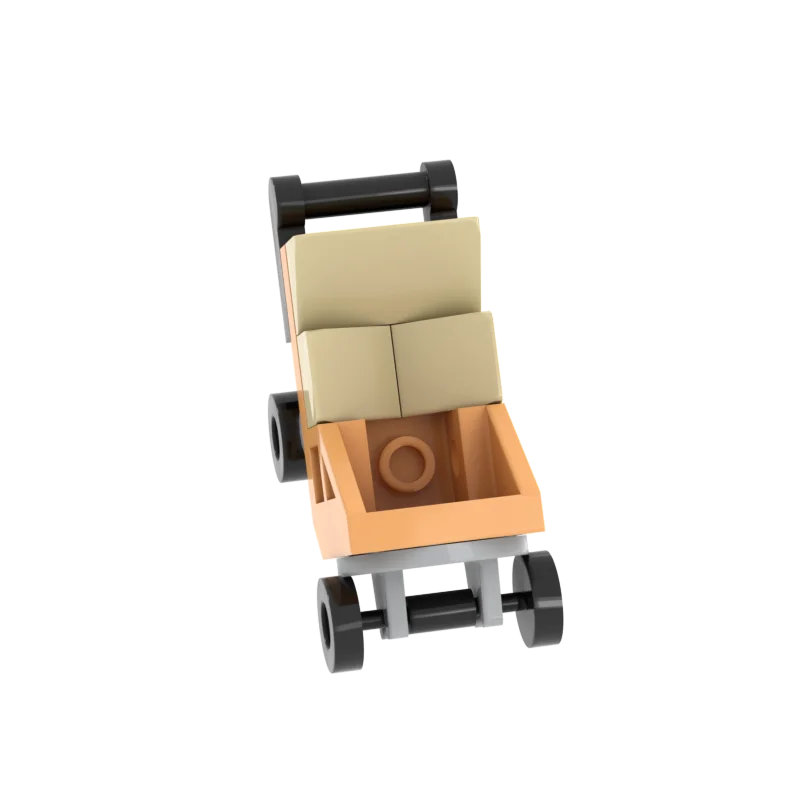 Infant Baby MOC Building Blocks Toys Kids Collection Souvenir Gift Pretend Play Decoration Boy Girl City 25128 24581
